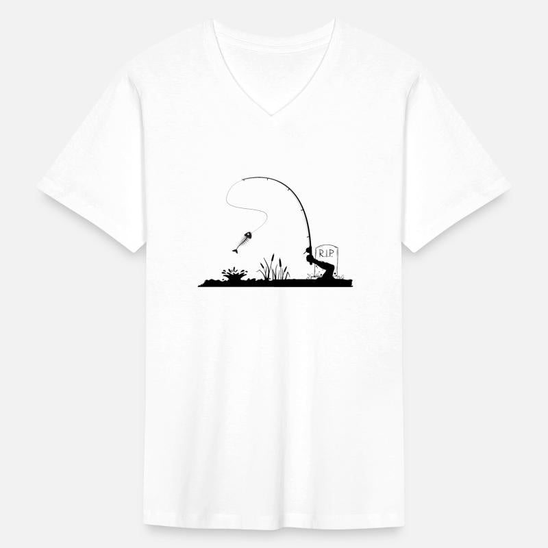 zombie hand holding a fishing rod