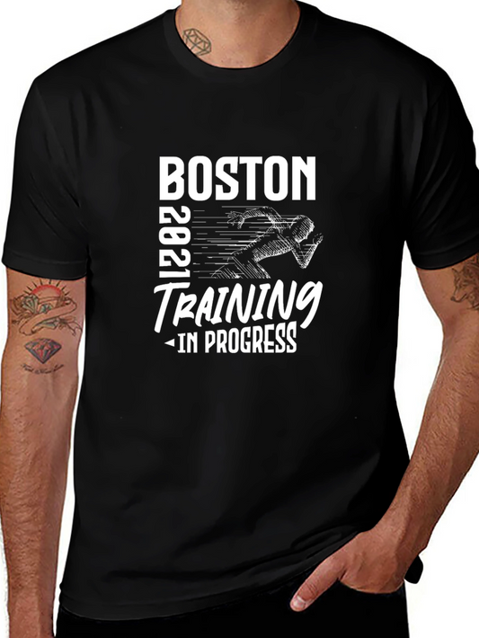Boston 2021 Training in Progress T-Shirt