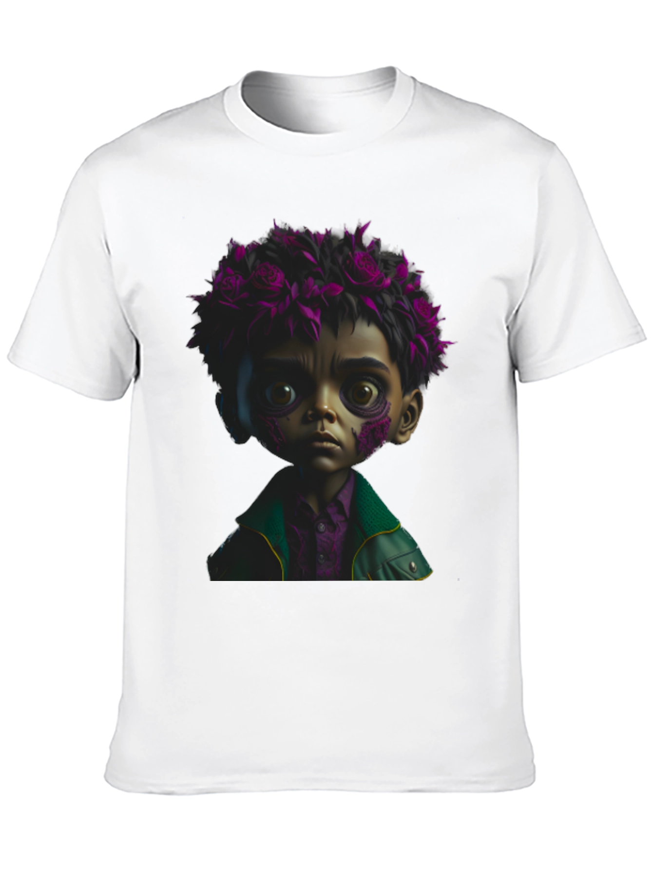 Floral Crown Boy Graphic Tee