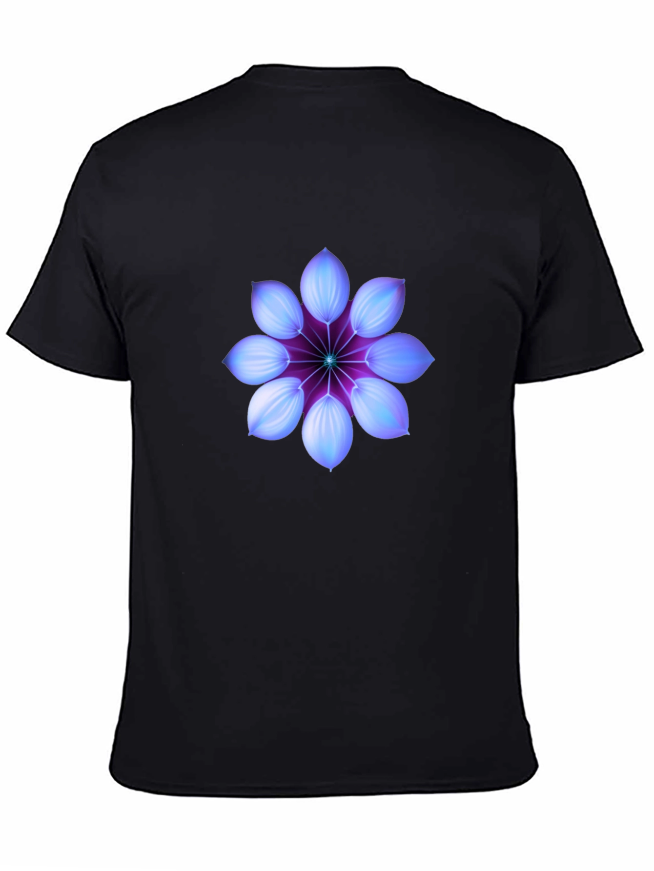 Mystic Bloom Black T-Shirt