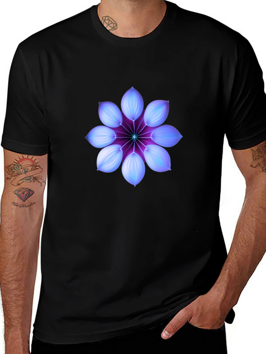 Mystic Bloom Black T-Shirt
