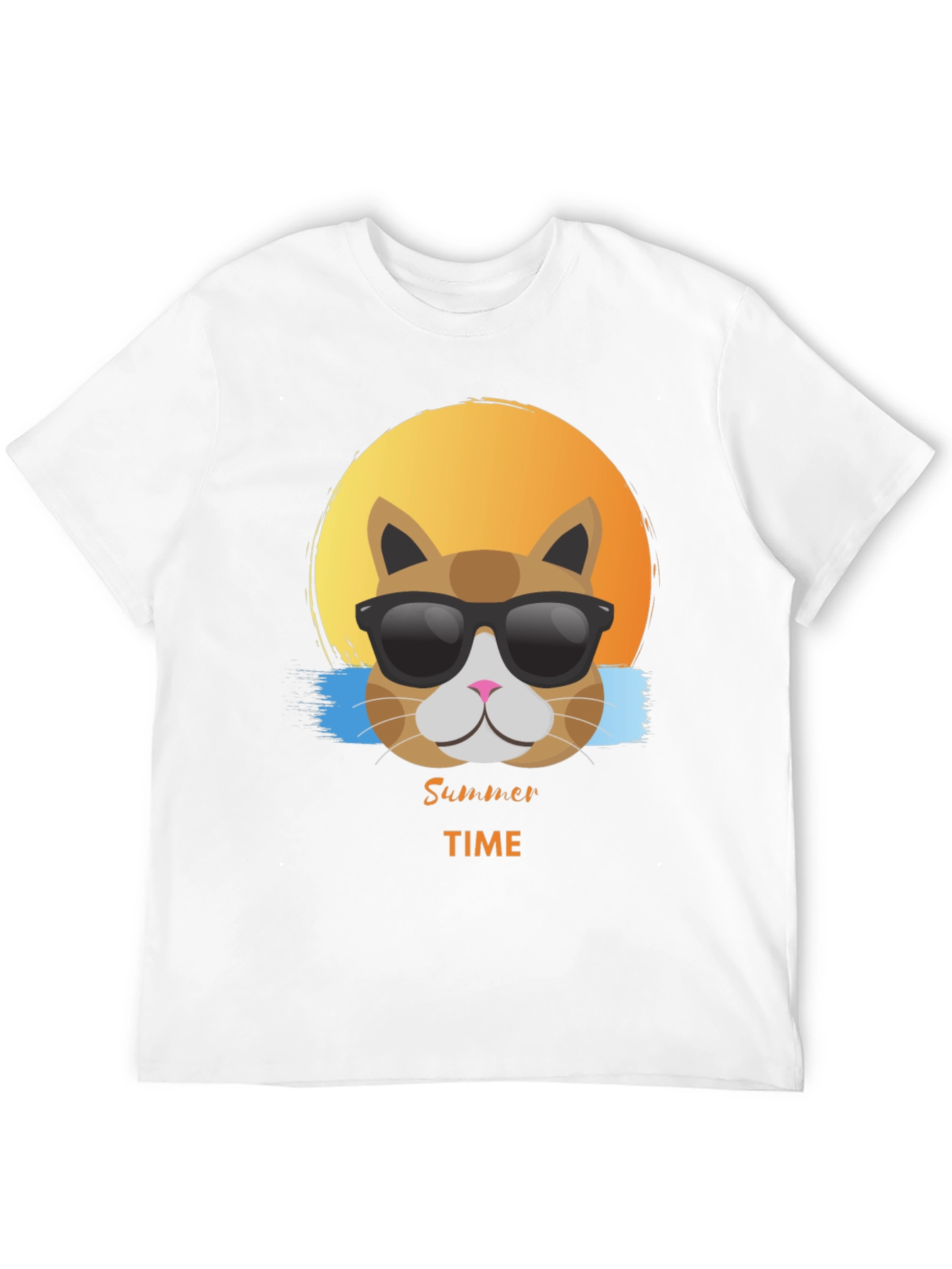 Summer Time Cat T-Shirt