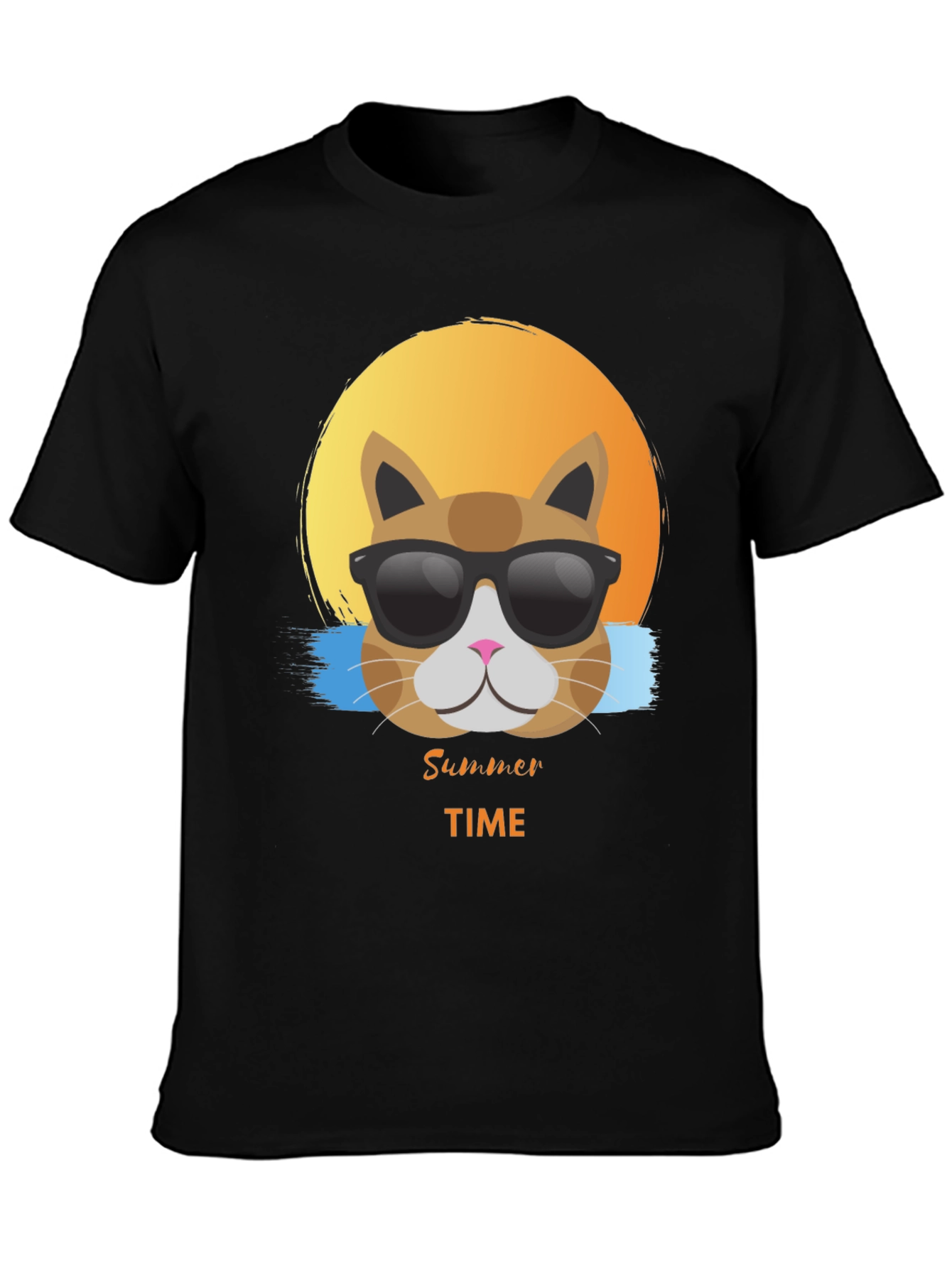 Summer Time Cat T-Shirt