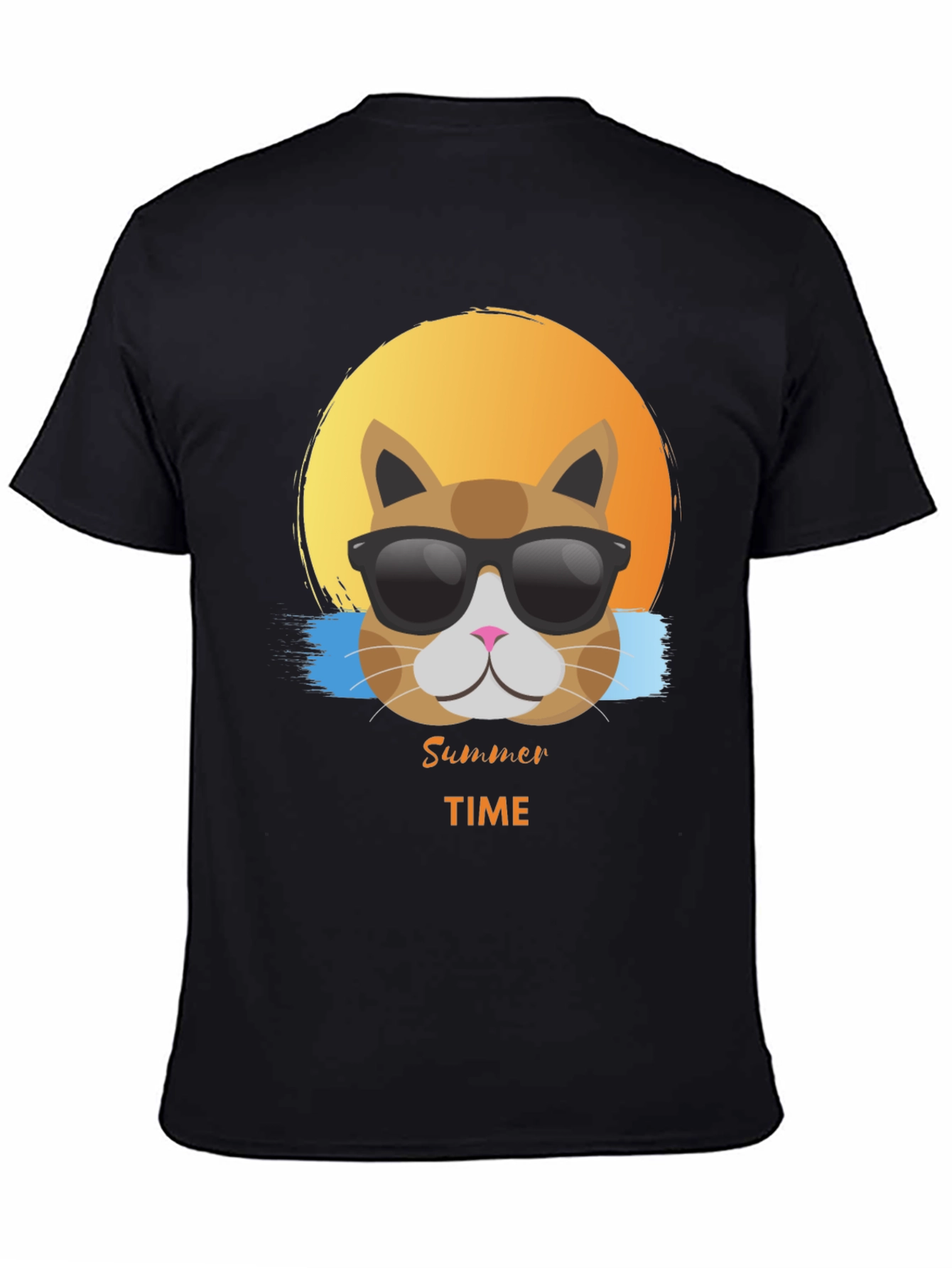 Summer Time Cat T-Shirt