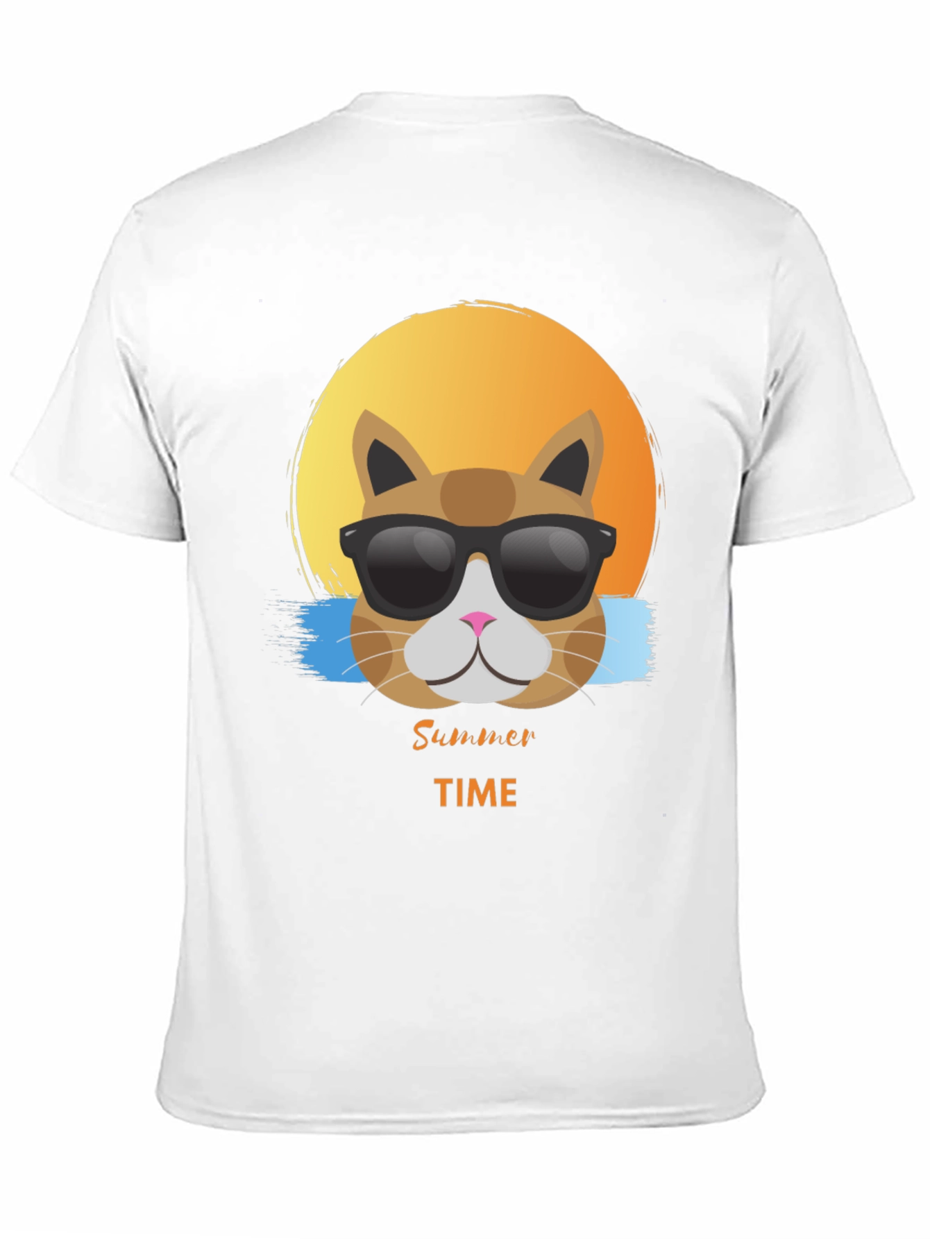 Summer Time Cat T-Shirt