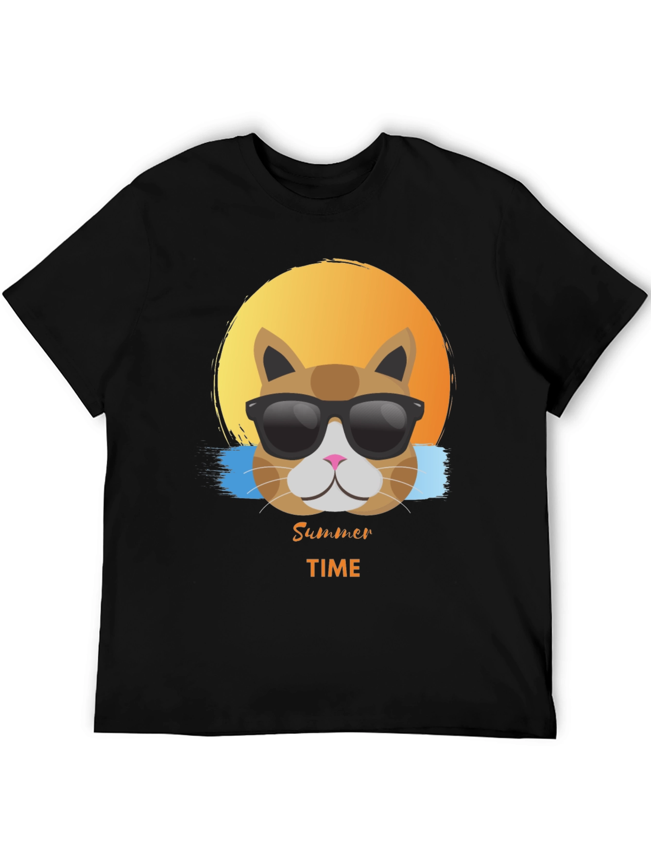 Summer Time Cat T-Shirt