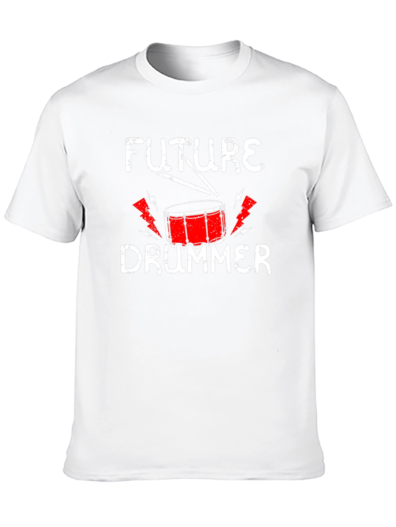 Future Drummer T-Shirt - Music Lover Tee