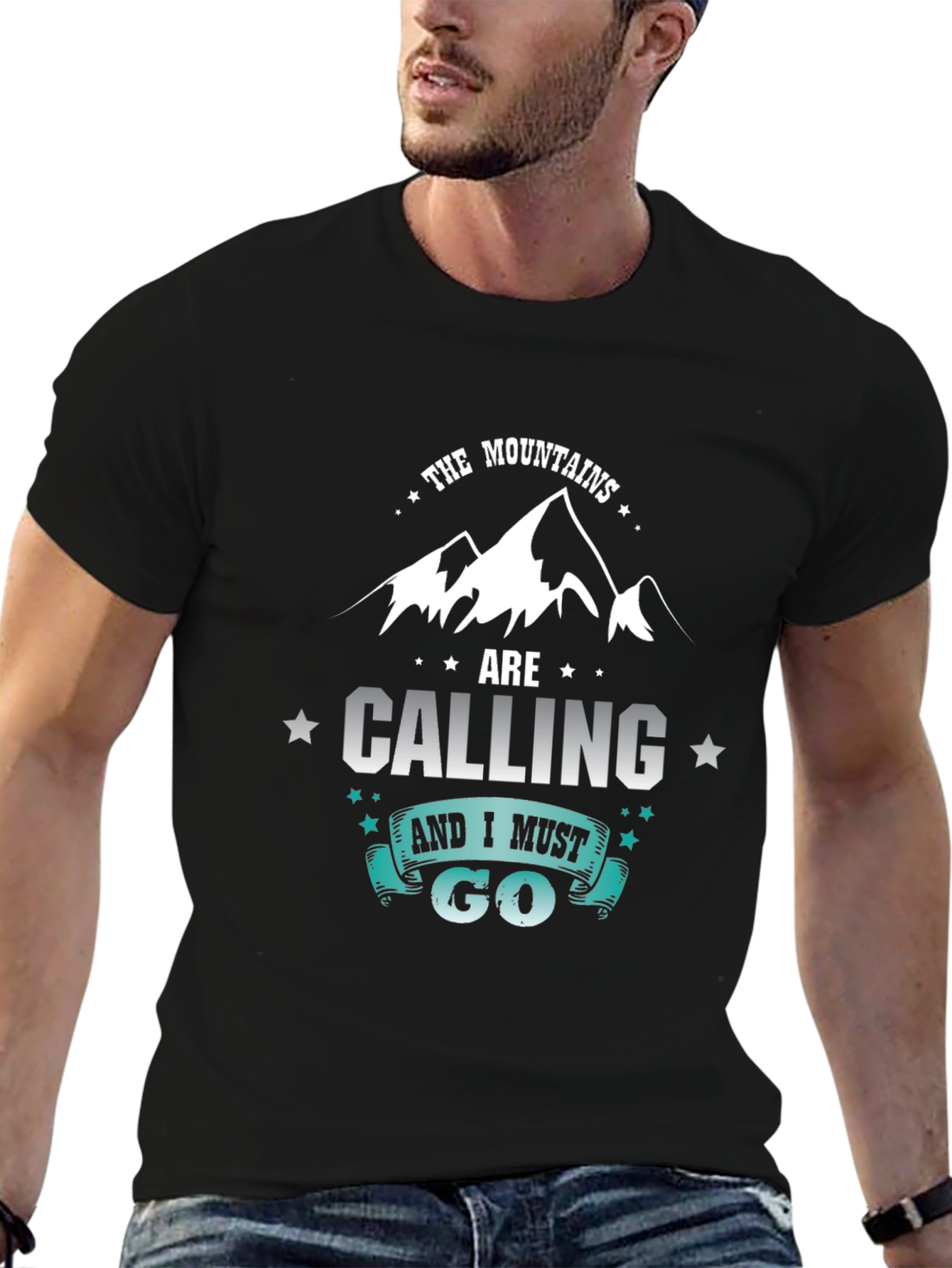 Mountains are Calling T-Shirt - Adventure Ready
