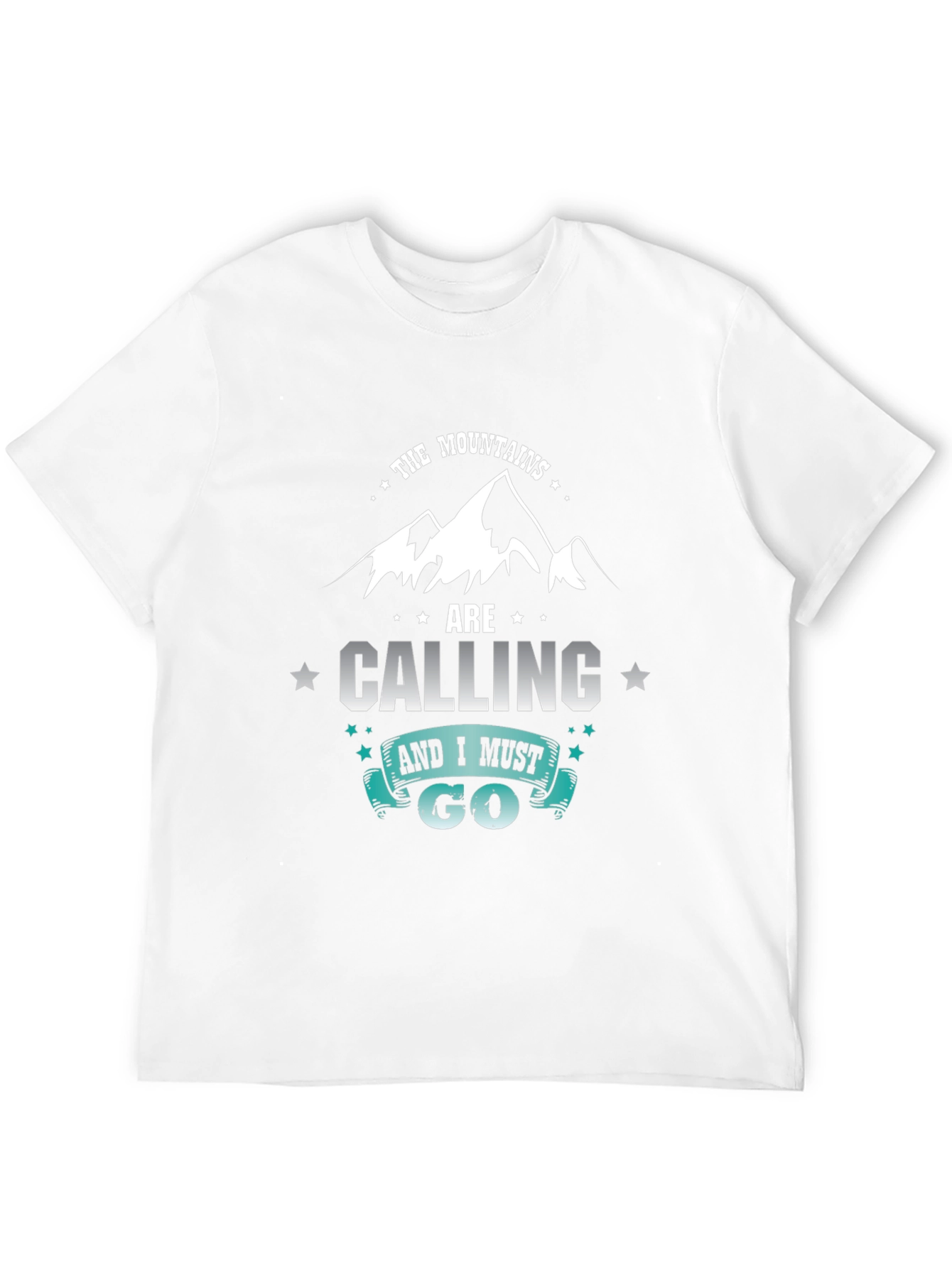 Mountains are Calling T-Shirt - Adventure Ready