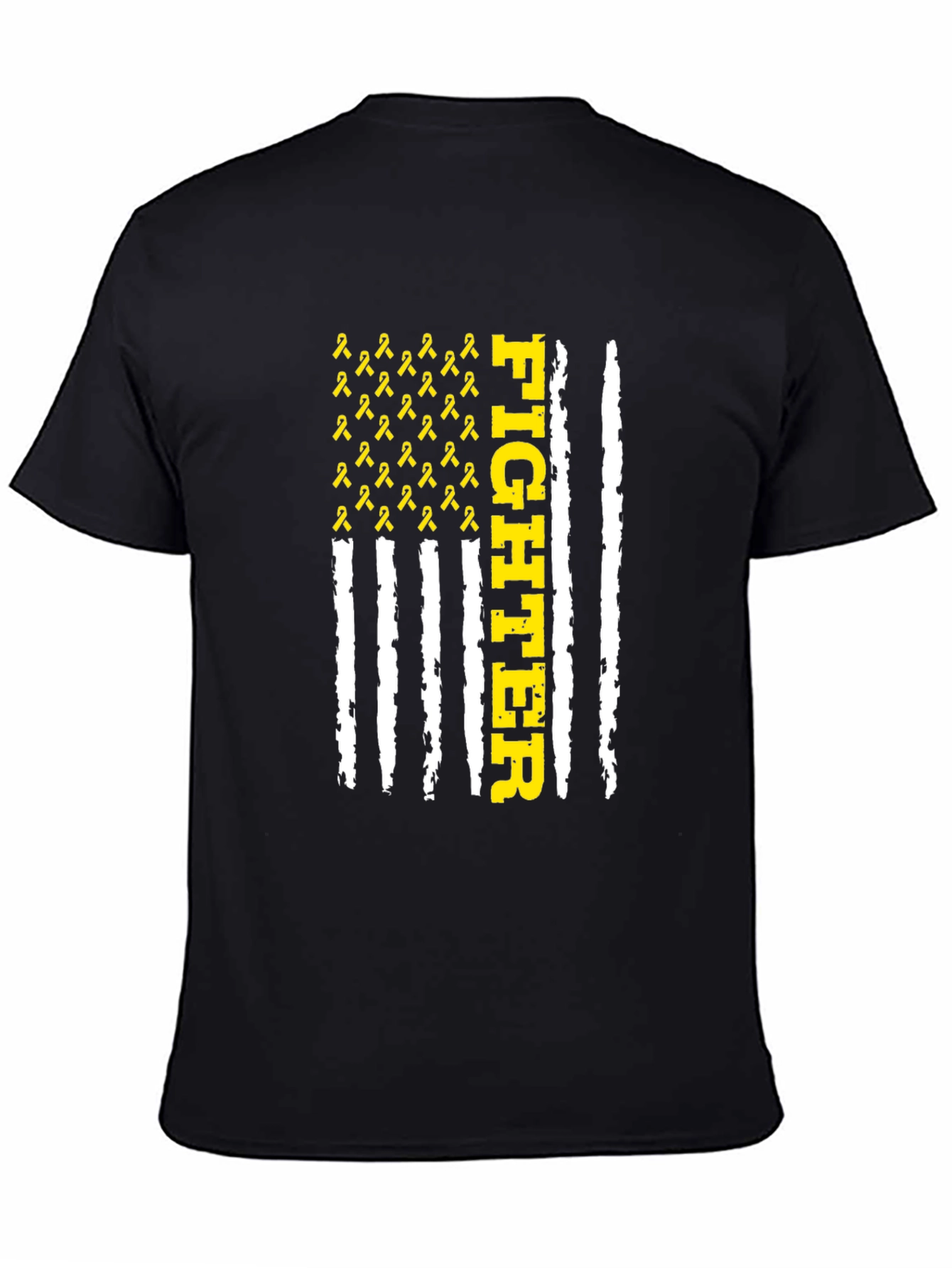 Fighter Ribbon Flag T-Shirt