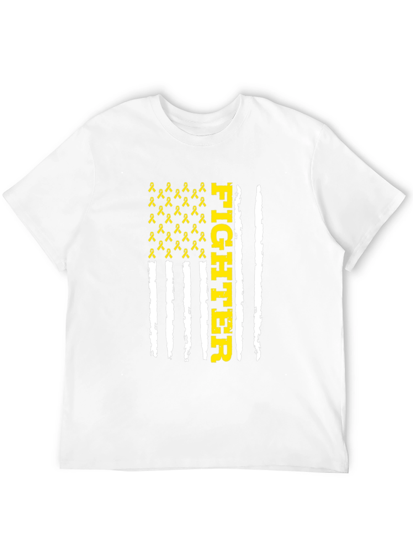 Fighter Ribbon Flag T-Shirt