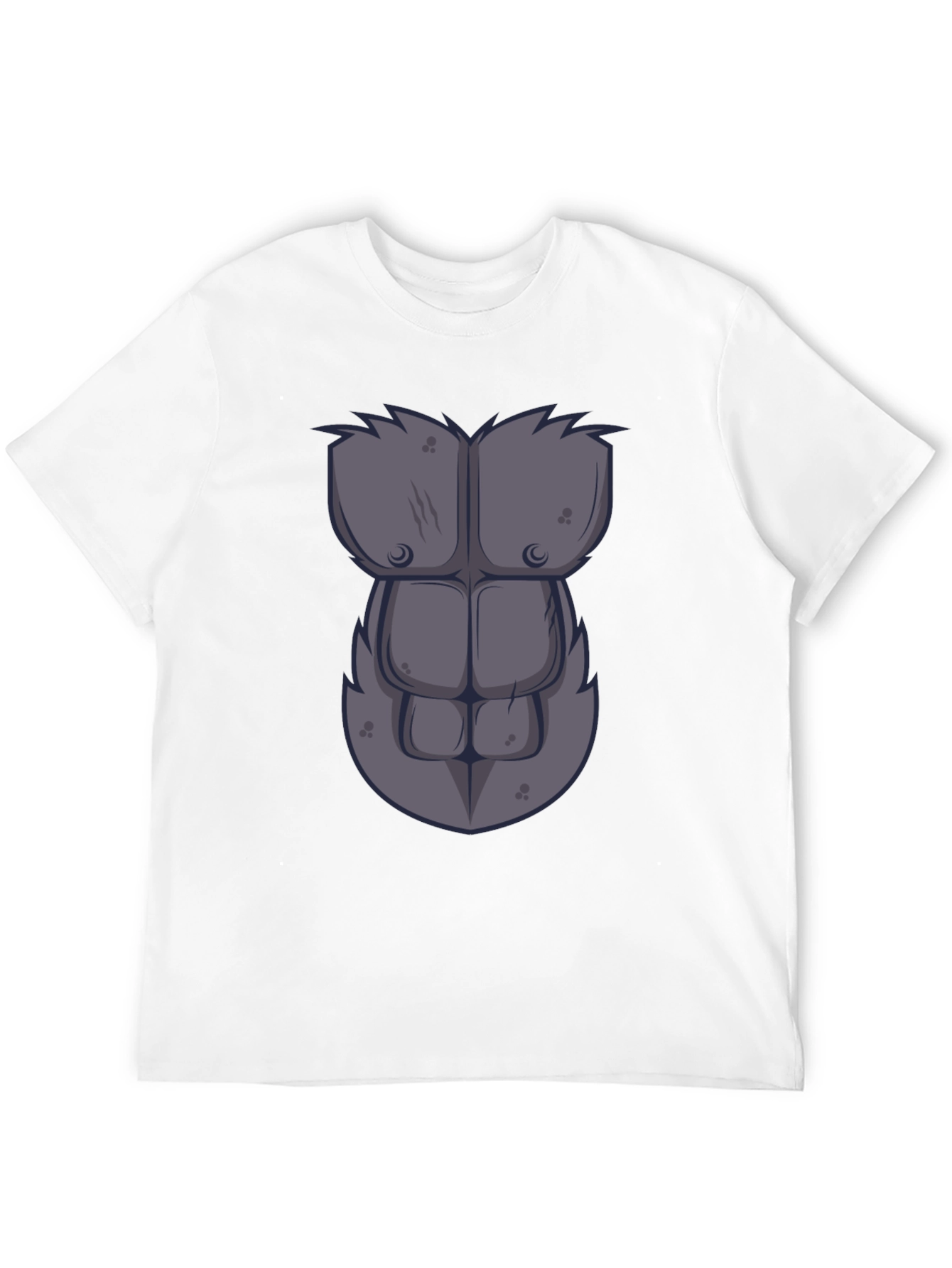 Funny Gorilla Chest Muscle T-Shirt