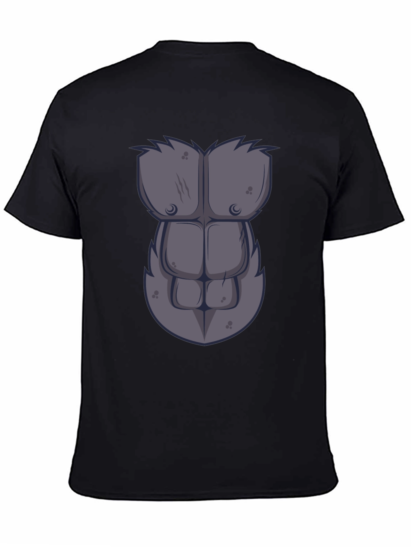 Funny Gorilla Chest Muscle T-Shirt