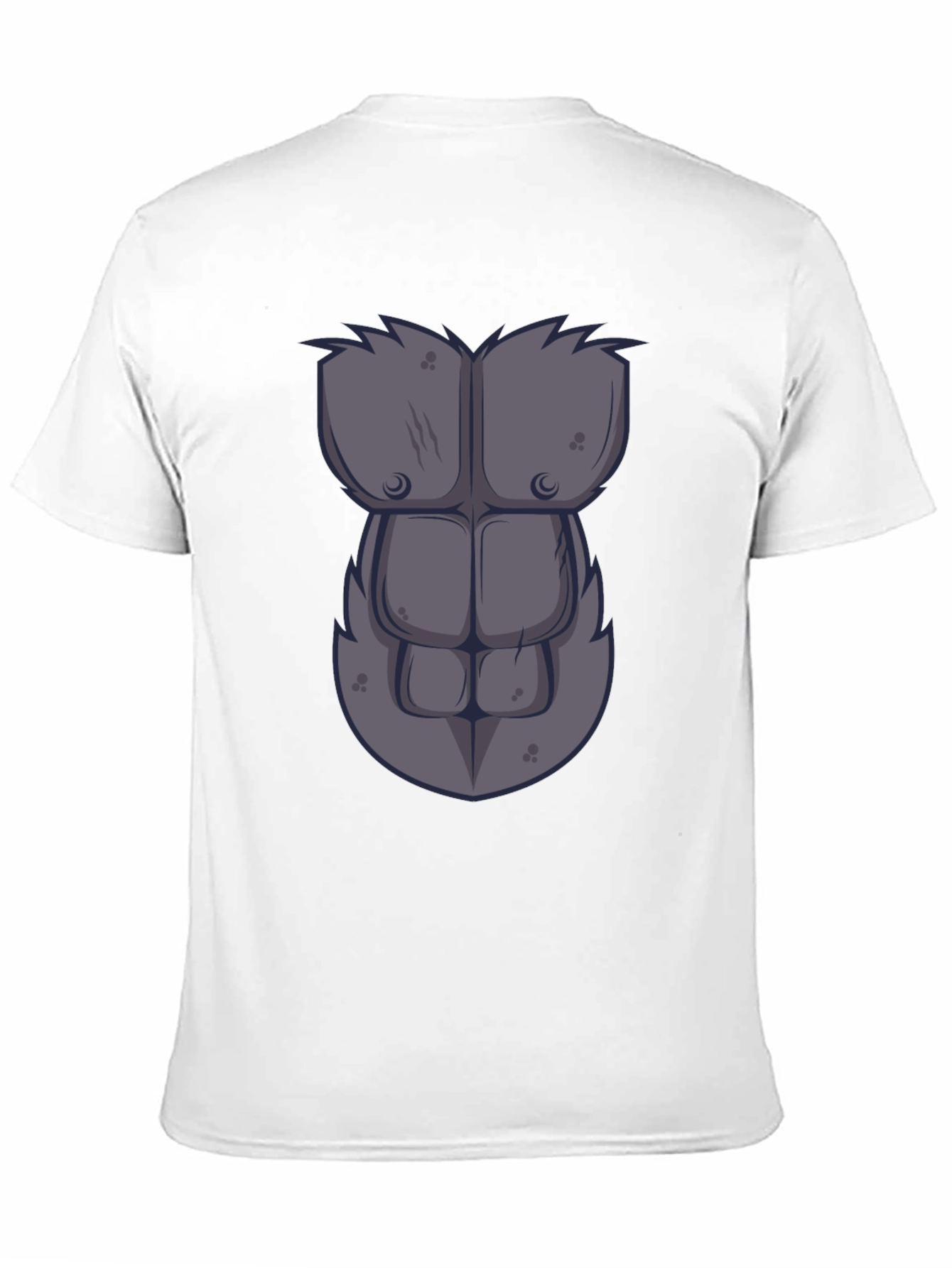 Funny Gorilla Chest Muscle T-Shirt