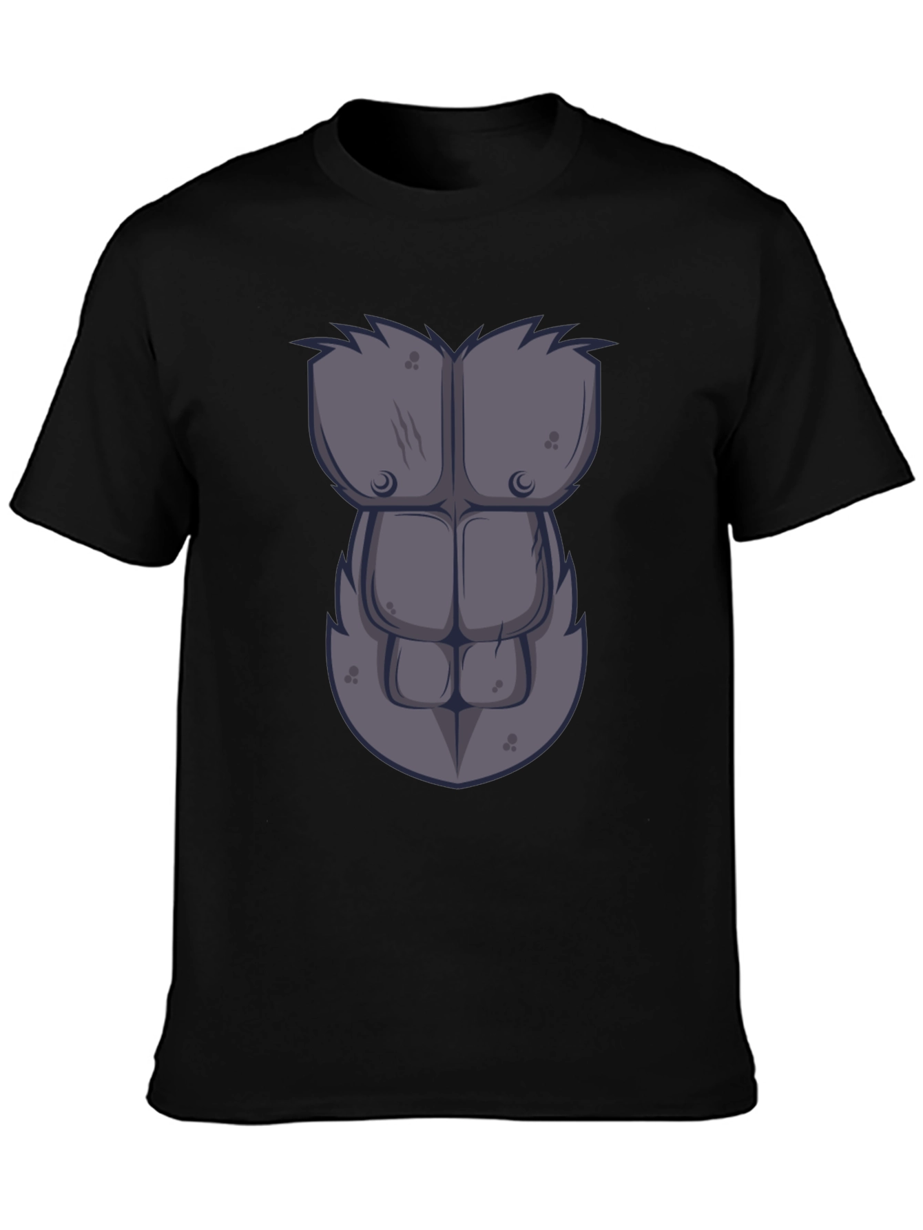 Funny Gorilla Chest Muscle T-Shirt